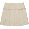 French Toast Little Girls’ Pleated Scooter with Ribbon(Khaki)