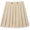 French Toast Girls’ Front Button Pleated Scooter(Khaki)