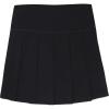 French Toast Little Girls’ Pleated Scooter with Ribbon(Black)
