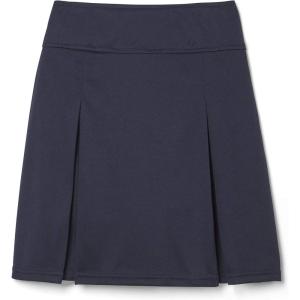 French Toast Girls’ Kick Pleat Scooter(Navy)