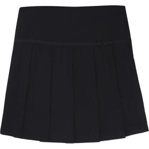 French Toast Little Girls’ Pleated Scooter with Ribbon(Black)